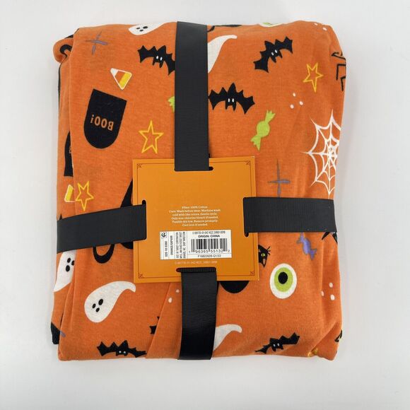 Hyde and Eek 2pc Halloween Pajama Set Plus Size 2X Ghosts Bats Cats Candy Scary - Picture 3 of 4